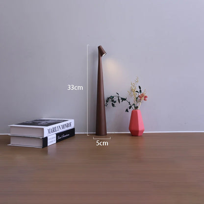 LED Rechargeable Desk Lamp Creative Living Room Study Lamp Top Touch Dimming Atmosphere Desktop Decoration Table Lamp